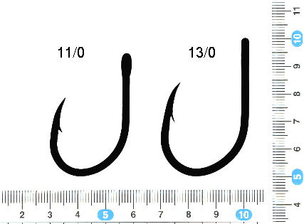 No.No.JH20 Albacore hooks,丸軸,環付