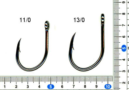 JH22 Albacore Hooks 丸軸 かねり 環付