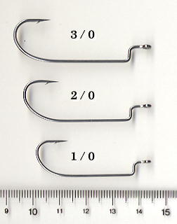 No.SS-1957 Worm Hook 57　ステンレス製