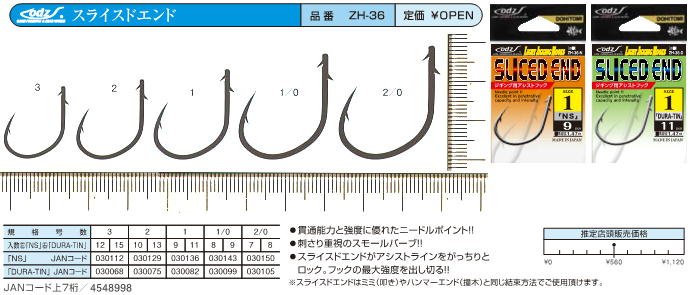 odz ZH-36 スライスドエンド